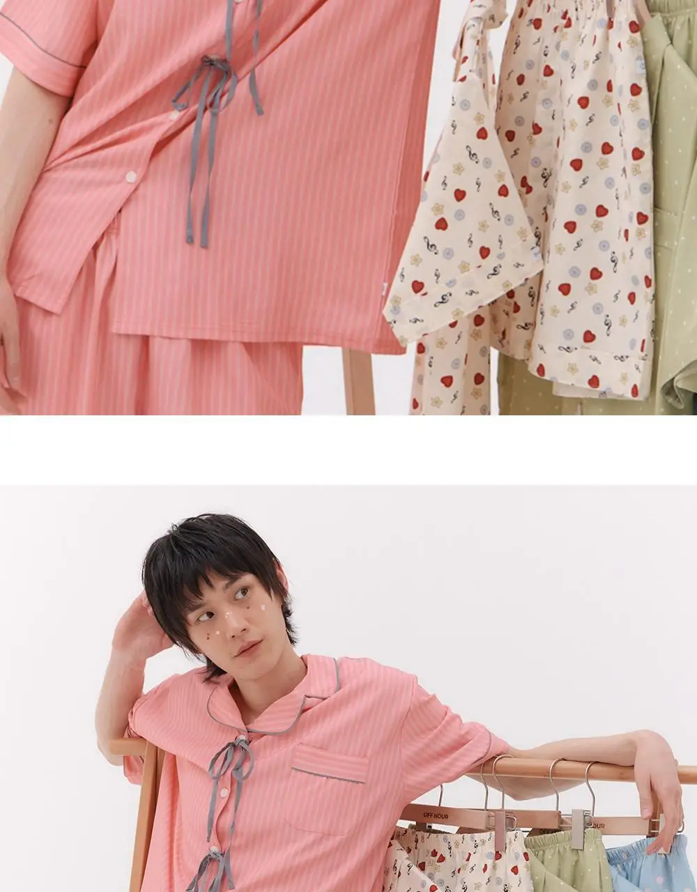 [곽민경 PICK] 오프아워 베이비드림 반팔 잠옷 세트 (M / L/ XL) 상세페이지 12